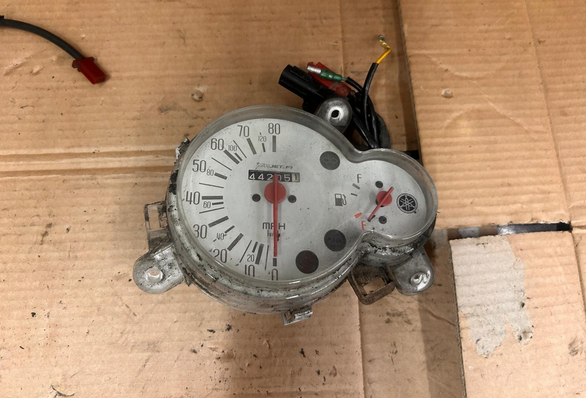 2016 Yamaha XC 115 Delight Speedometer Instrument Cluster | 44,205 Miles