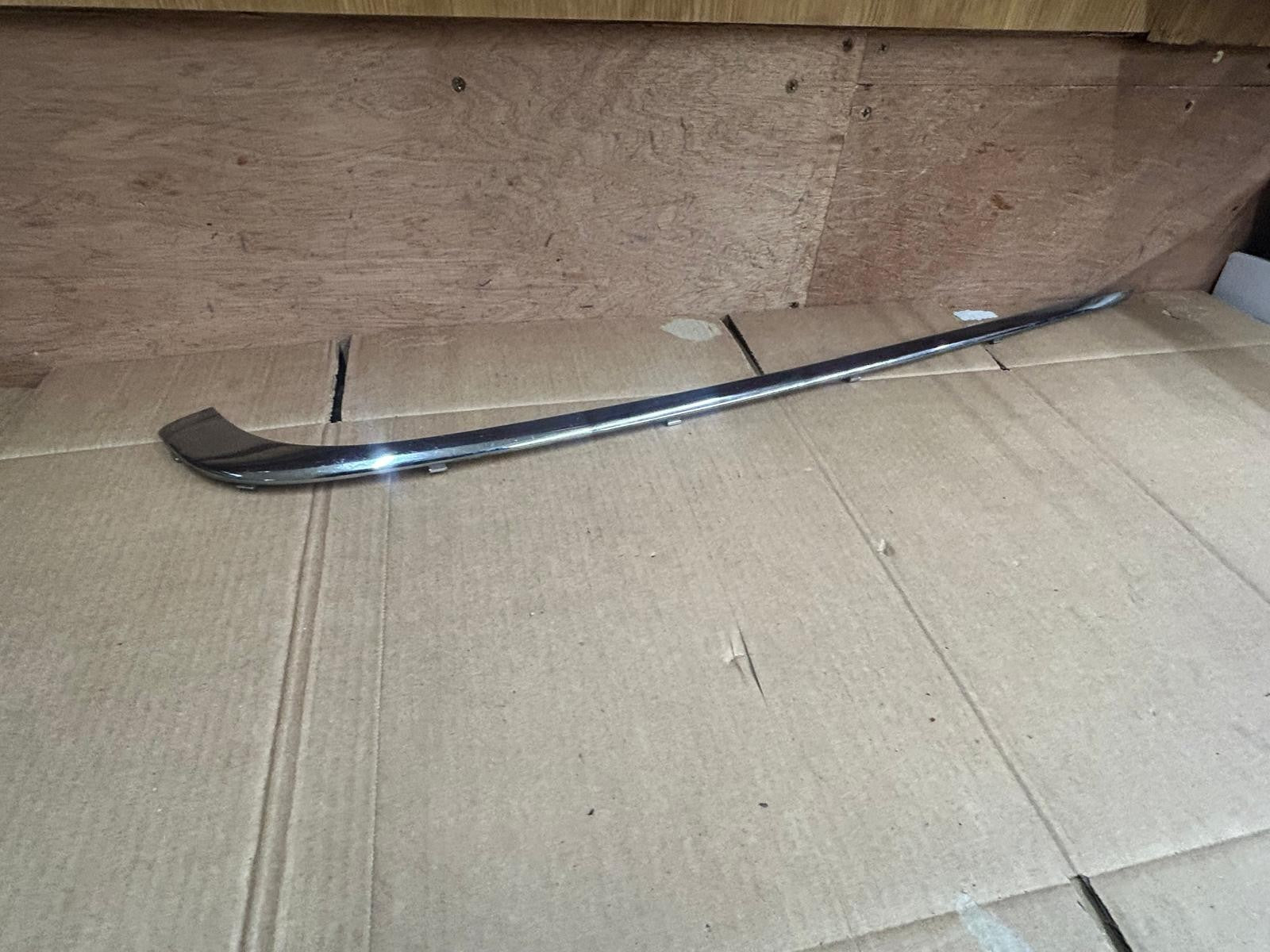Genuine BMW 7 Series E38 Rear Bumper Right Side Cover Trim Chrome | 8125434