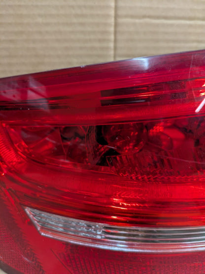 2011 Audi A3 S Line Passenger Left Side Tail Light