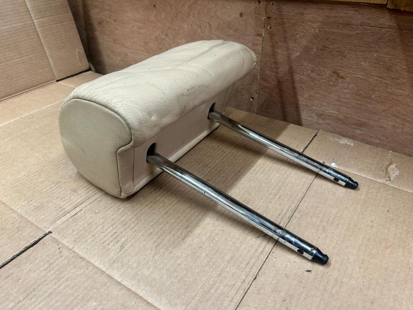 Genuine BMW 7 Series E38 Front Headrest | Sand Beige
