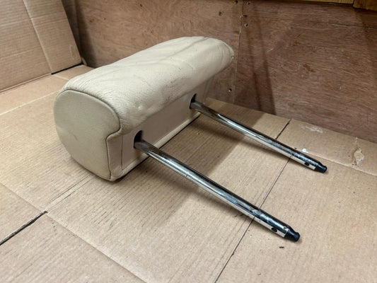 Genuine BMW 7 Series E38 Front Headrest | Sand Beige