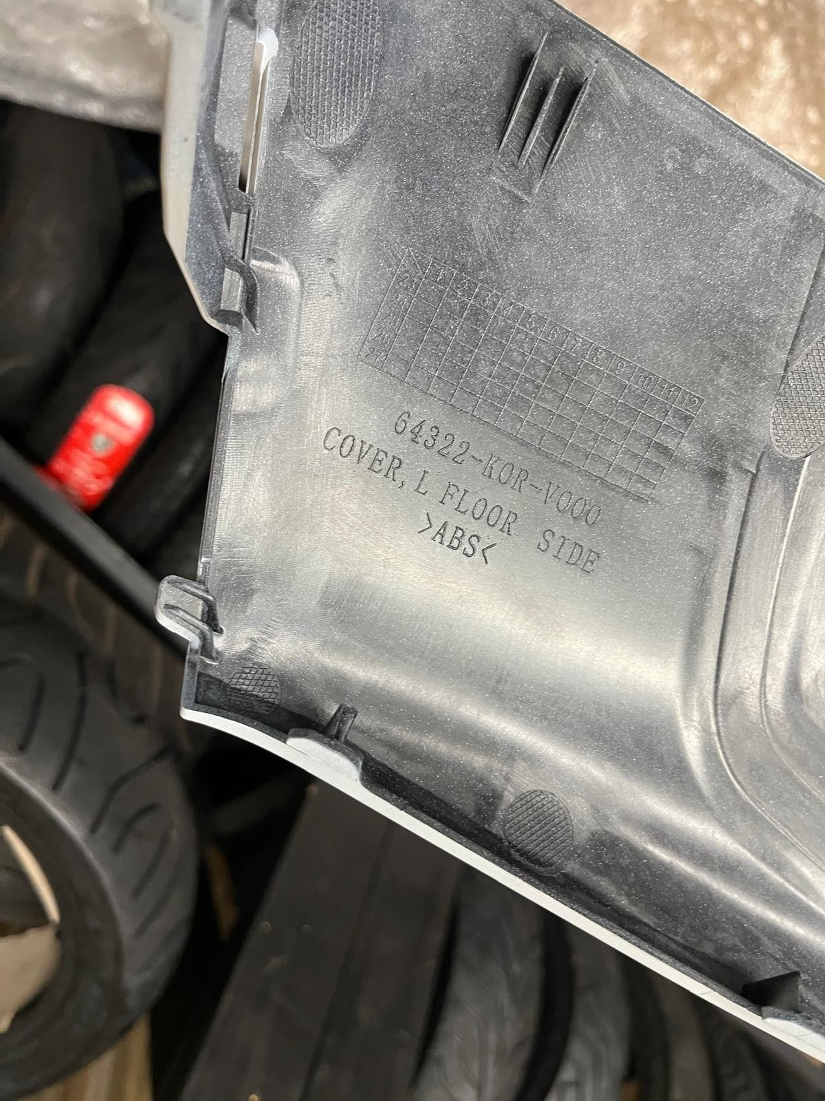 2020 Honda SH125 Left Side Floor Cover | 64322-K0R-V000