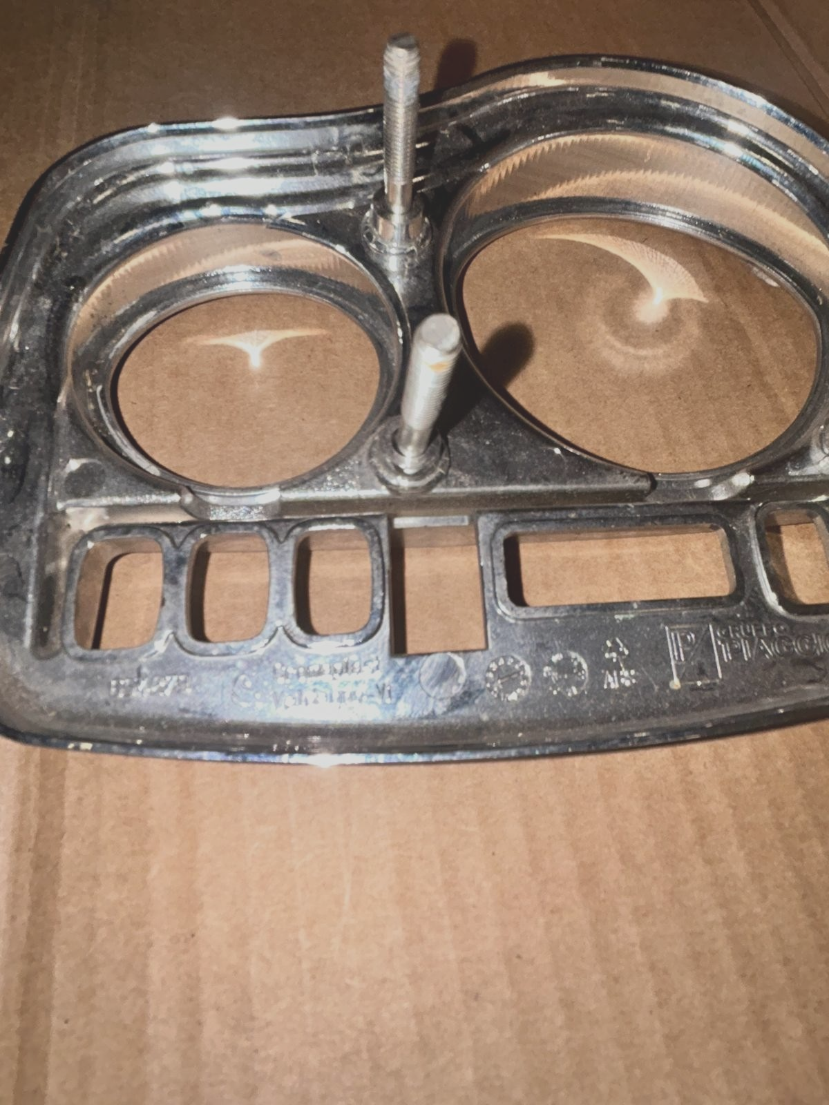 2007 - 2015 Vespa S 125 Speedometer Cover Trim Chrome | 654279