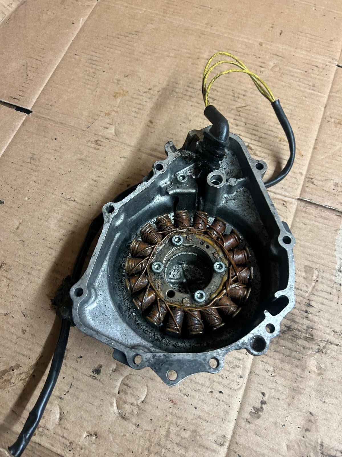 1999 Honda CB600F Hornet Stator / Generator Left Side Engine Cover