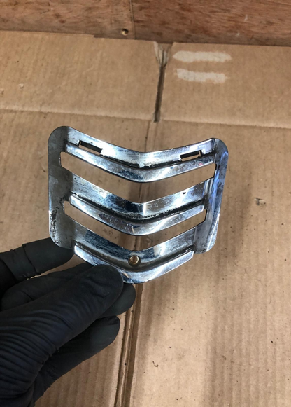 Vespa GTS Chrome Horn Grill Cover Inlay