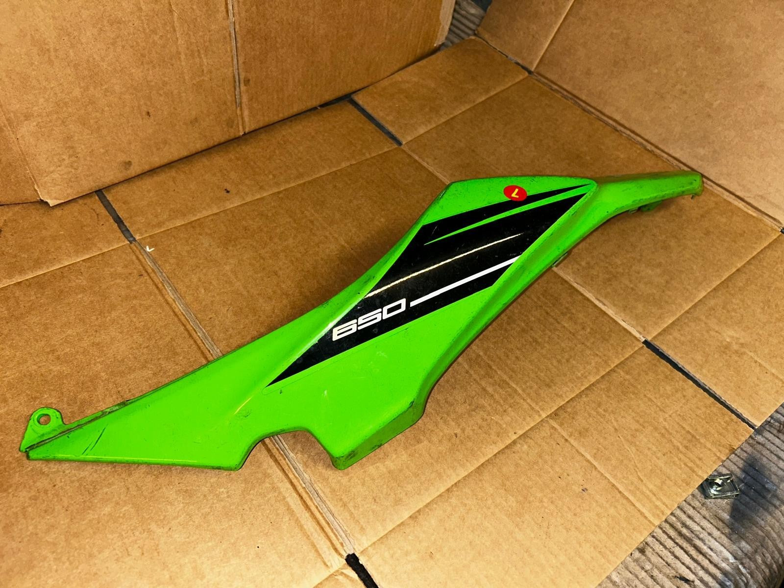 2017 - 2022 Kawasaki Ninja EX 650 Rear Left Side Fairing | 36041-0033