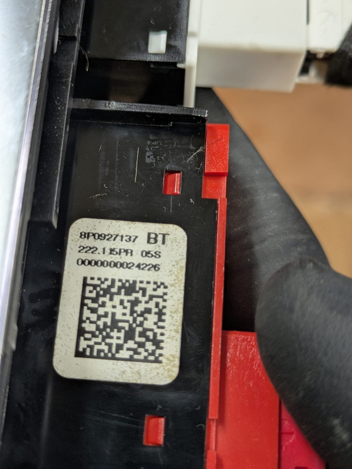 2011 Audi A3 S Line Centre Console Hazard Switch Panel | 8P0927137
