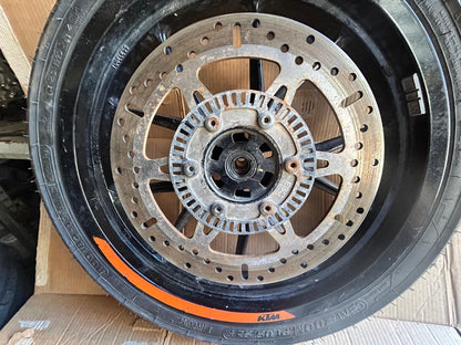 2019 KTM Duke 125 Front Wheel & Brake Disc