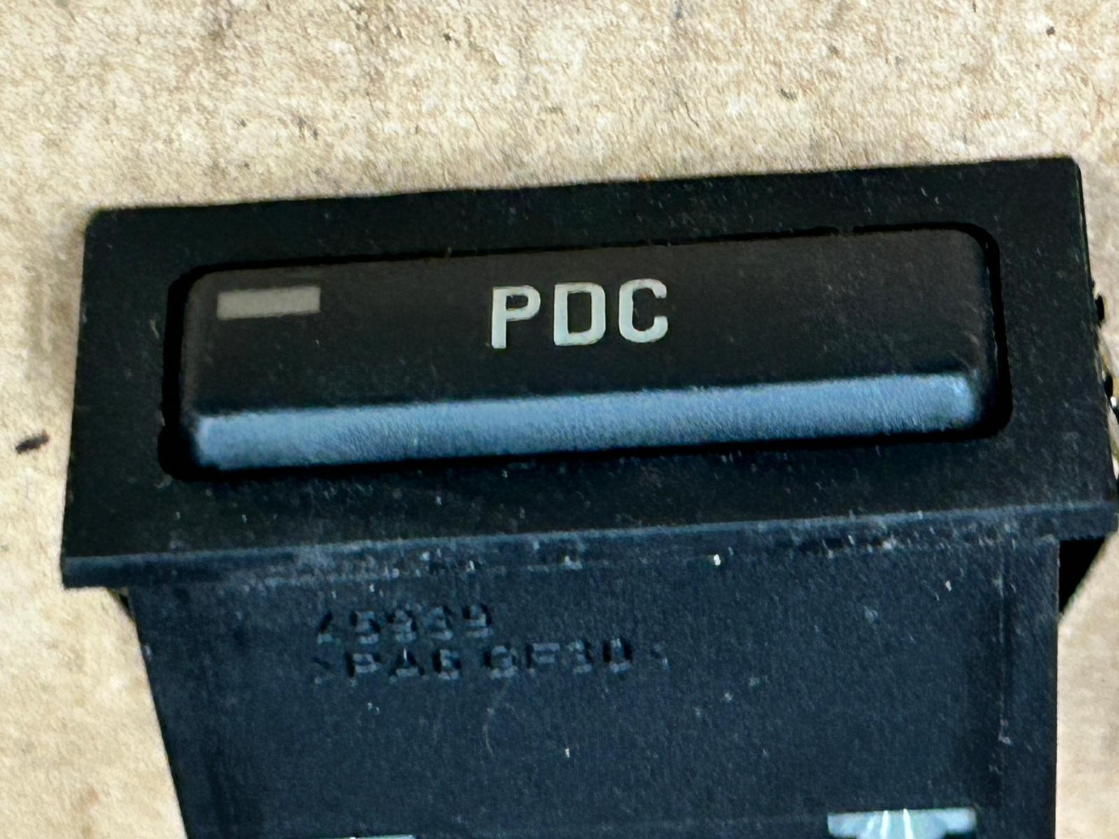 Genuine BMW 7 Series E38 Parking PDC Switch | 45939