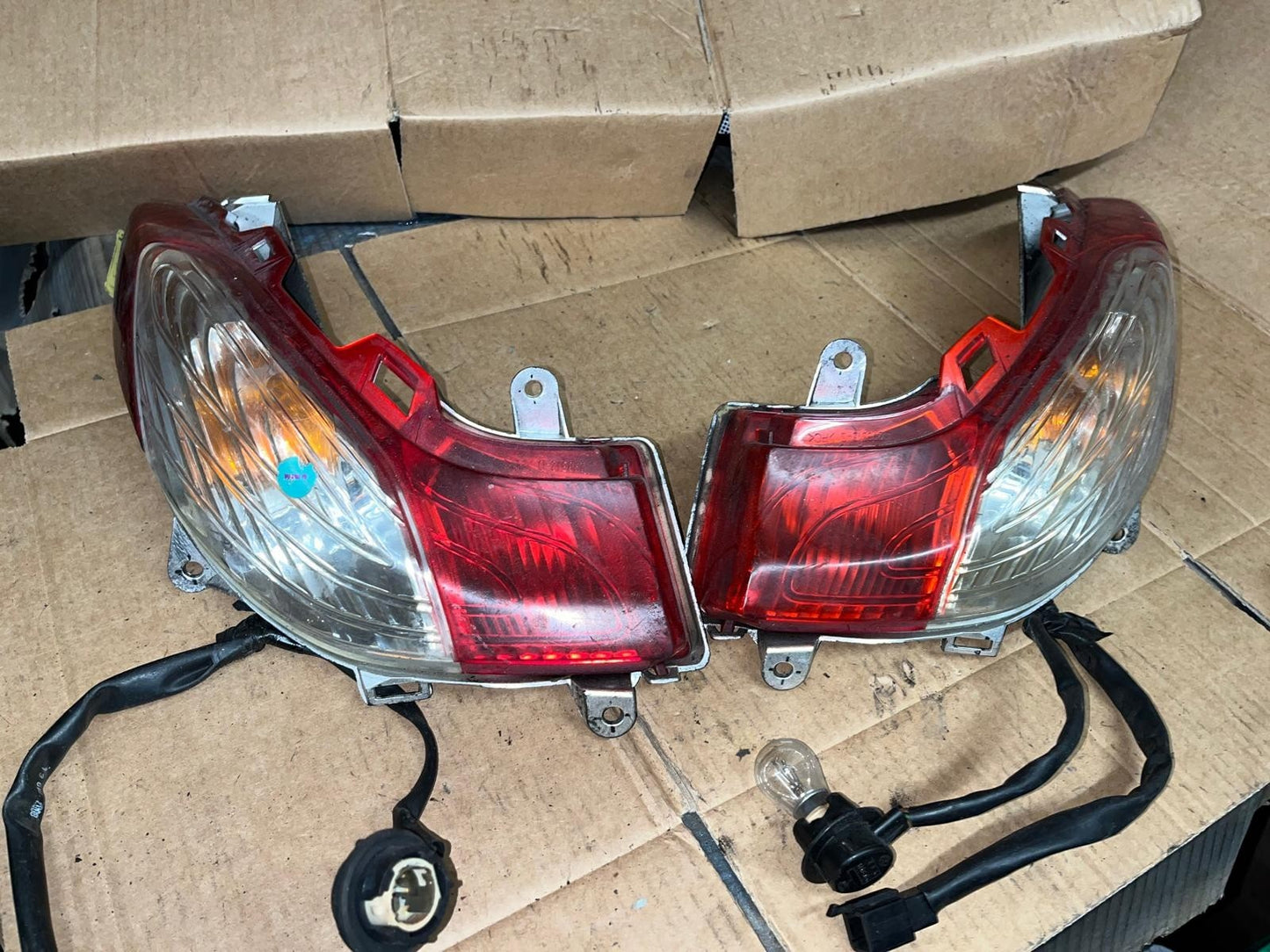 2007 - 2015 Honda FES S-Wing 125 Rear Tail Lights