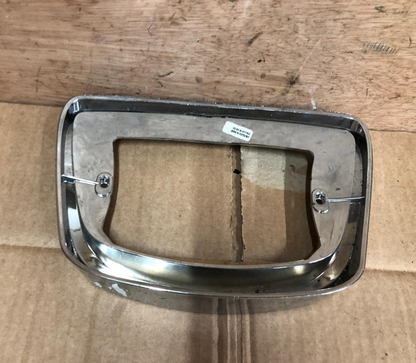 Vespa LX Rear Tail Light Frame Chrome