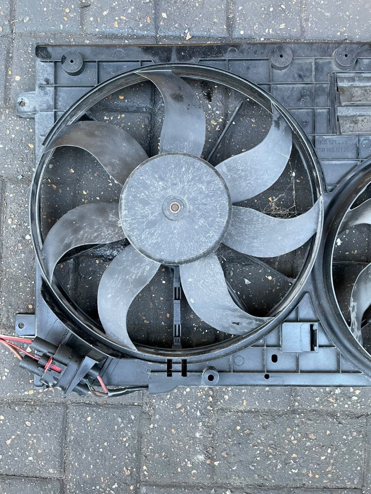 2011 Audi A3 S Line Radiator Cooling Fans | 1K0121207 1K0121205