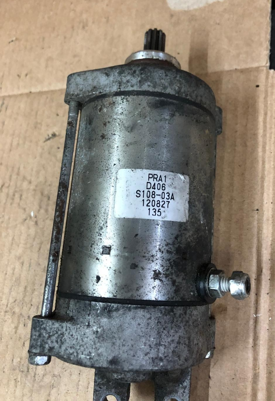 2012 - 2019 BMW C650 GT Starter Motor | S108-03A