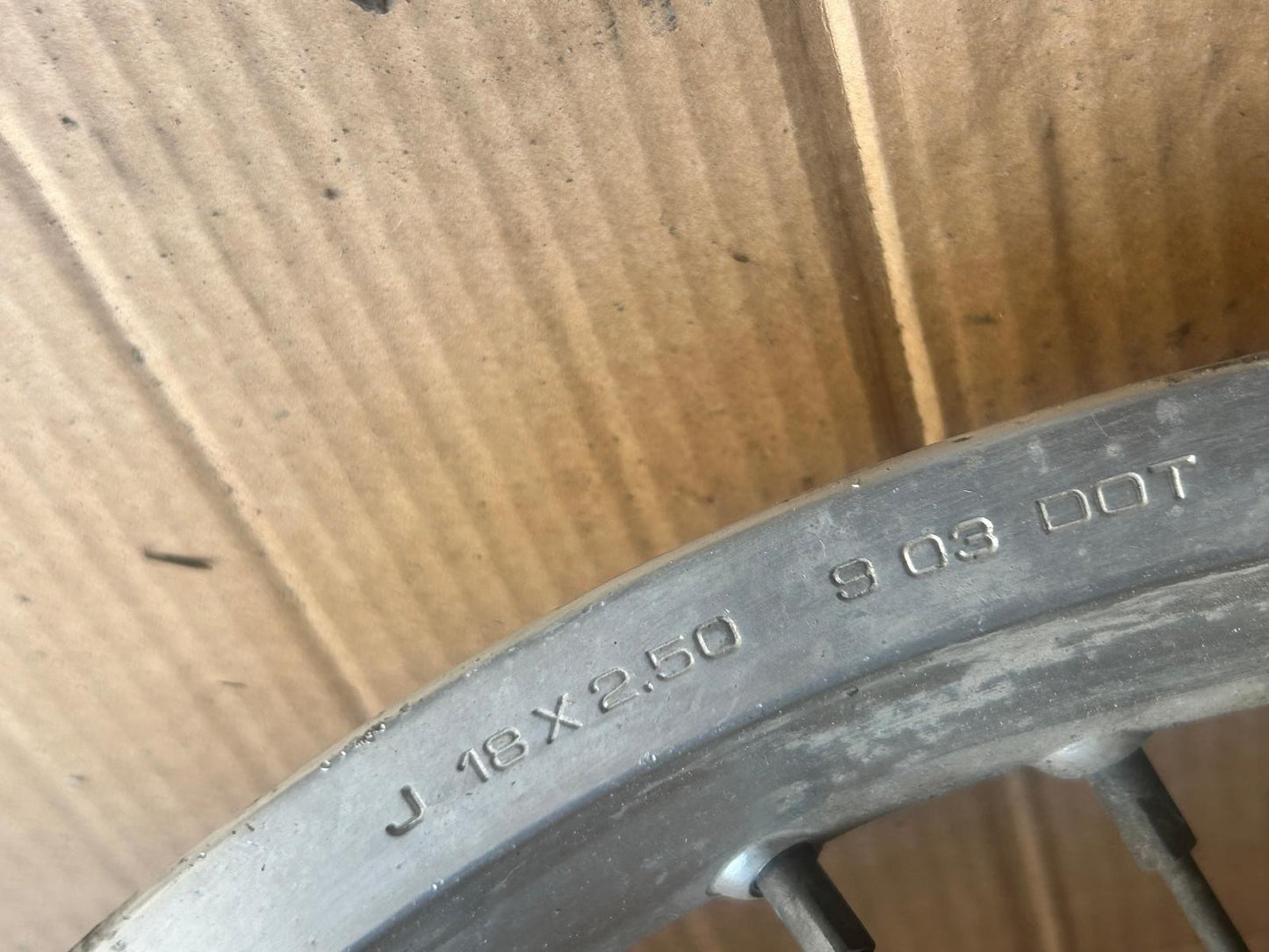 2005 Suzuki RV 125 Front Wheel & Brake Disc