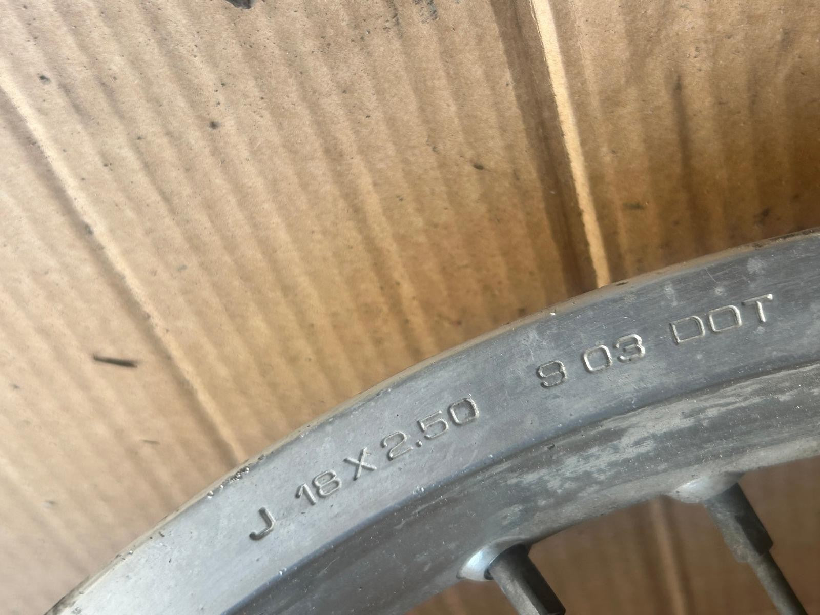 2005 Suzuki RV 125 Front Wheel & Brake Disc