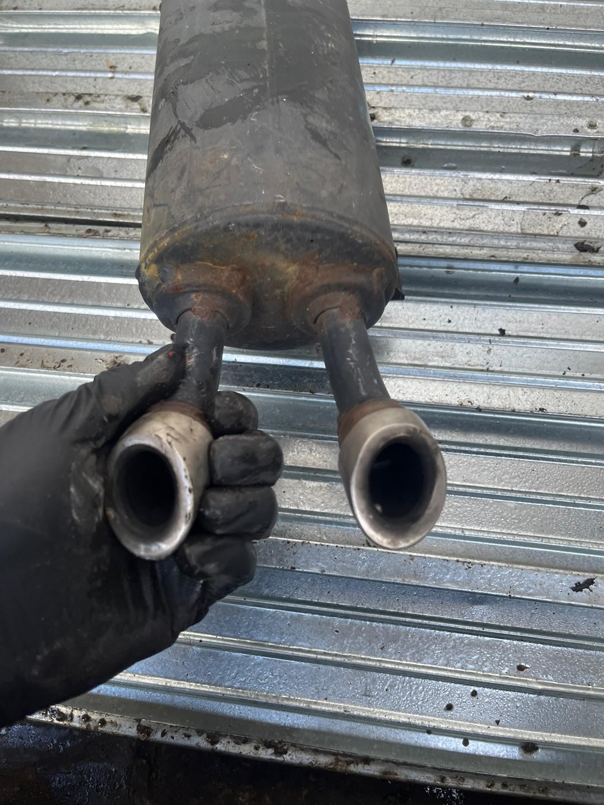 2022 Lexmoto LXS125 TR125 GP2 E5 Exhaust Muffler