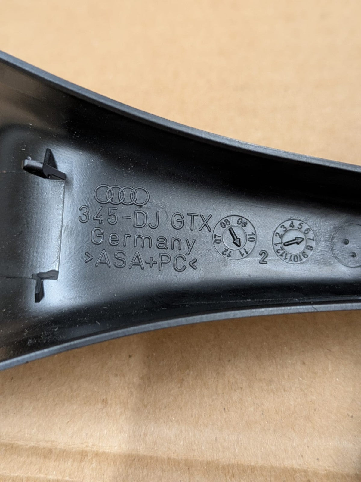 2011 Audi A3 S Line Rear View Mirror Upper Trim | 4F0857593J