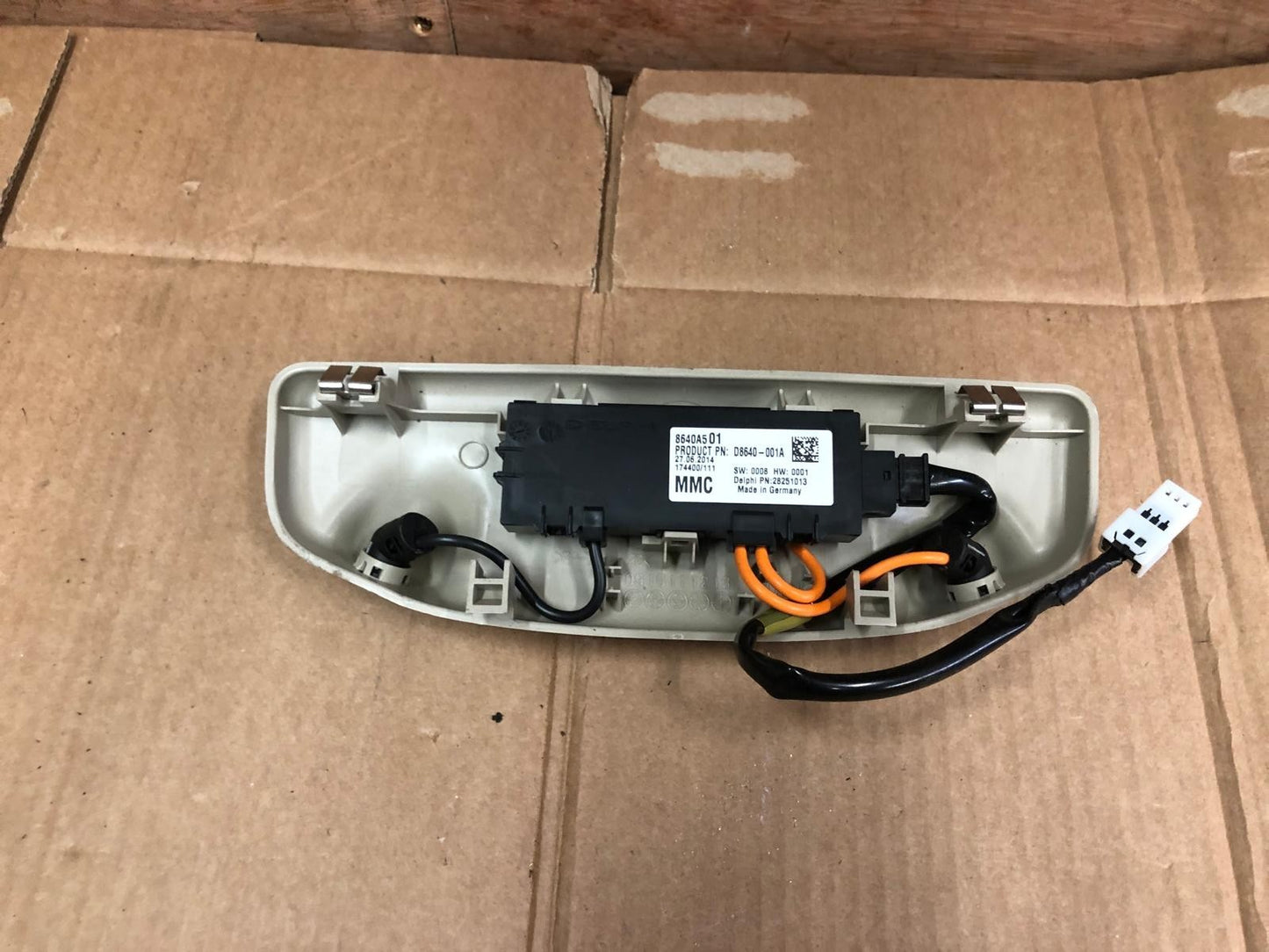 2014 Mitsubishi Outlander GX 4h PHEV Motion Roof Alarm Sensor | 8640A501