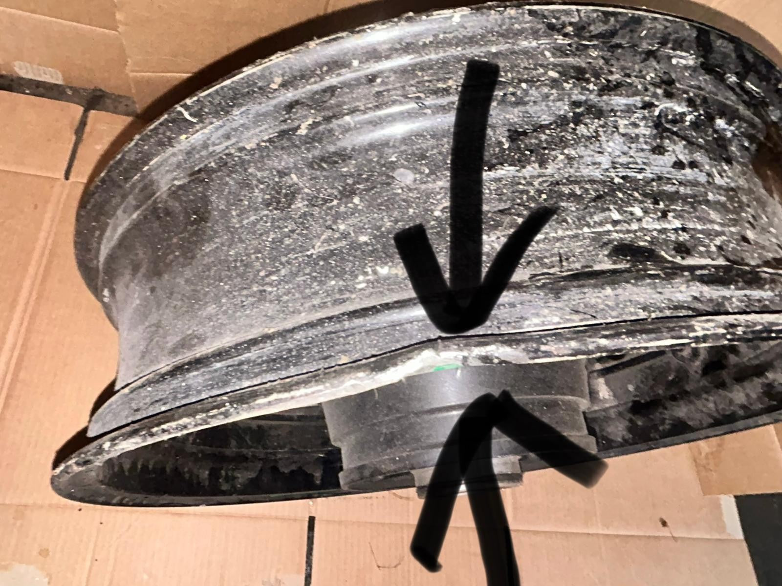 Kawasaki Z1000SX ZX1000 WKF Rear Wheel