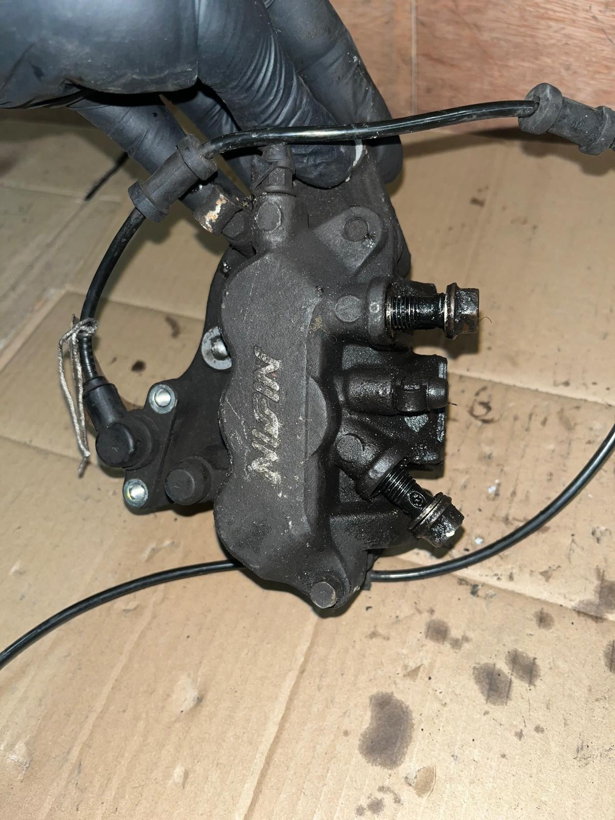 2012 Honda S-Wing Front Brake Caliper with Sensor