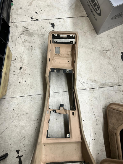 Genuine BMW 7 Series E38 Center Console Trim Panel | Sand Beige | 51168125556