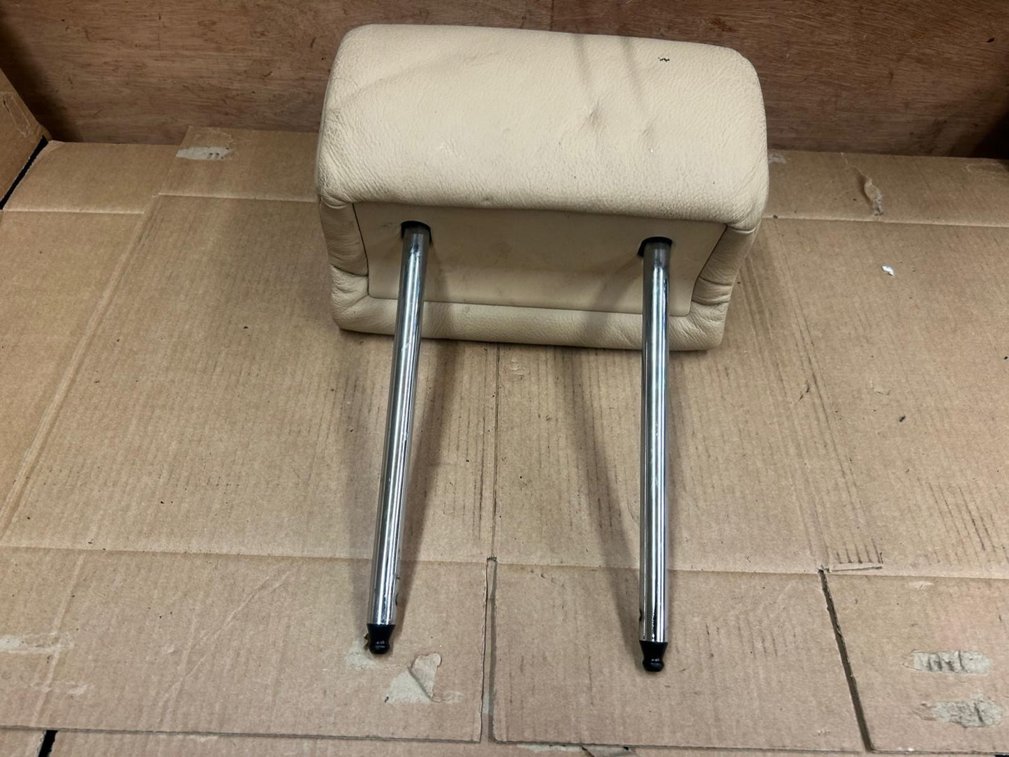 Genuine BMW 7 Series E38 Front Headrest | Sand Beige