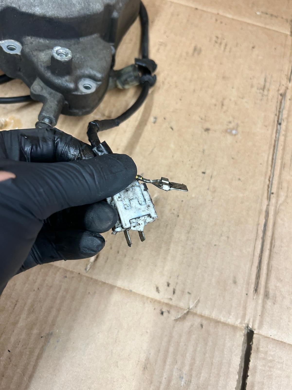 Honda PES 125 Water Pump Cover with Alternator