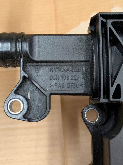 2011 Audi A3 S Line Crankcase Breather Valve Oil Separator | 06H103226A
