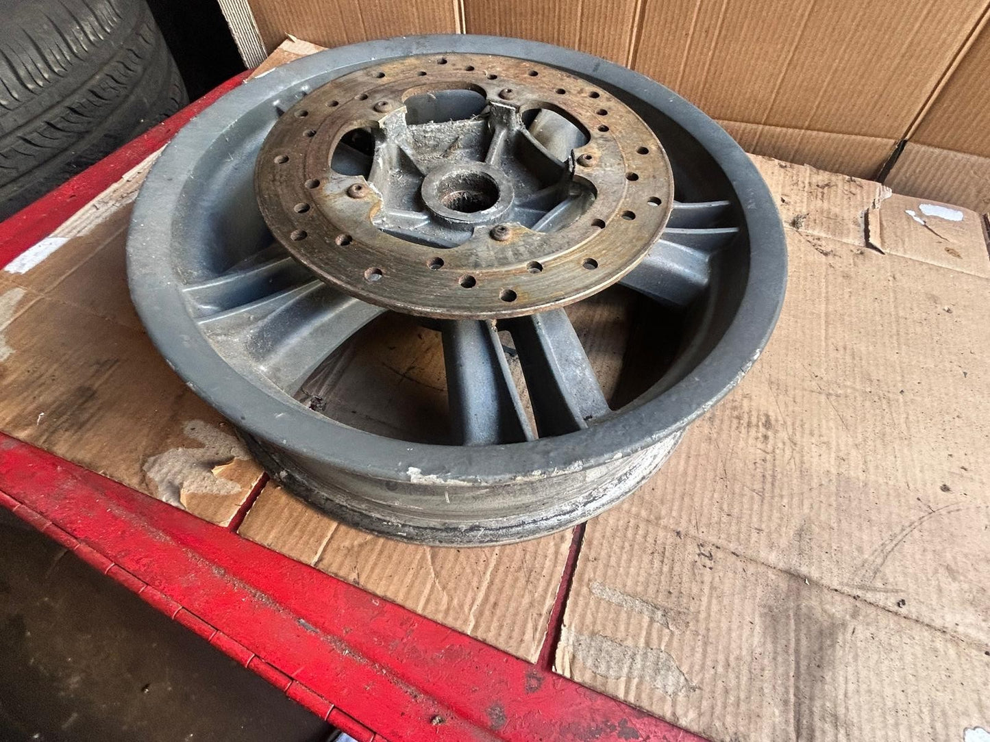 Piaggio MP3 Yourban Rear Wheel + Brake Disc