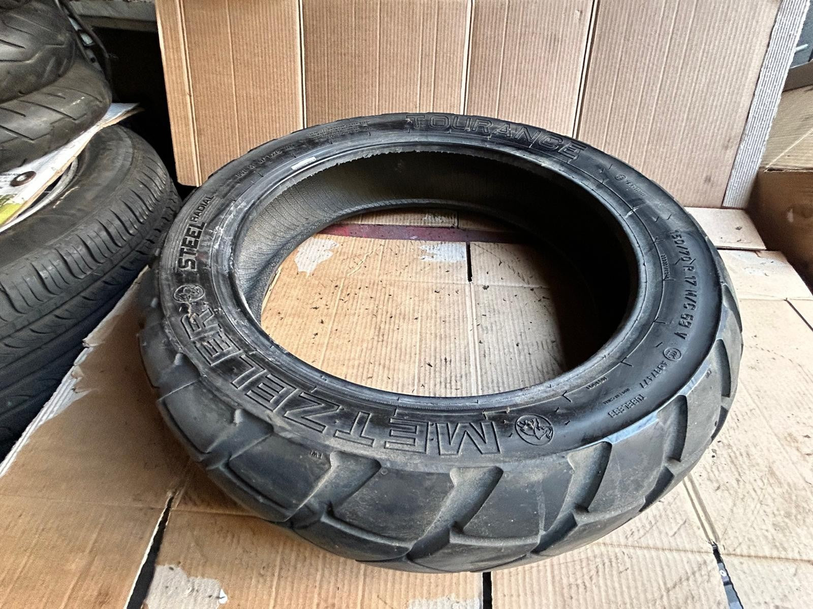 Metzeler Tourance Steel Radial Motorcycle Tyre 150/70/17