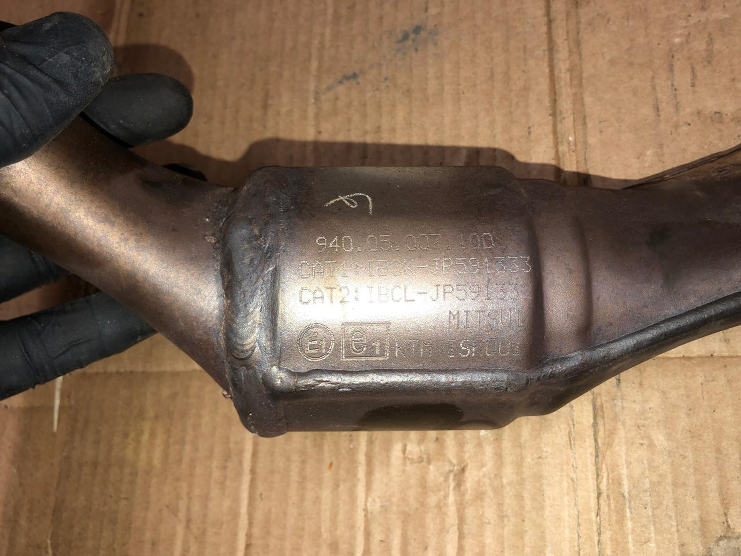 2023 KTM RC125 Complete Exhaust System | Under 3000 Miles