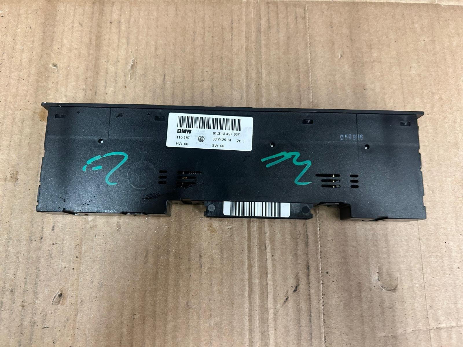 Genuine BMW 7 Series E38 Multifunction Heated Seat Switch Controls | 61313427957