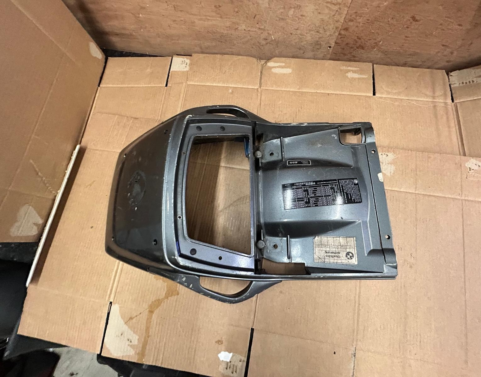 1983 - 1990 BMW K100 Rear Seat Cover Fairing | 52531453484
