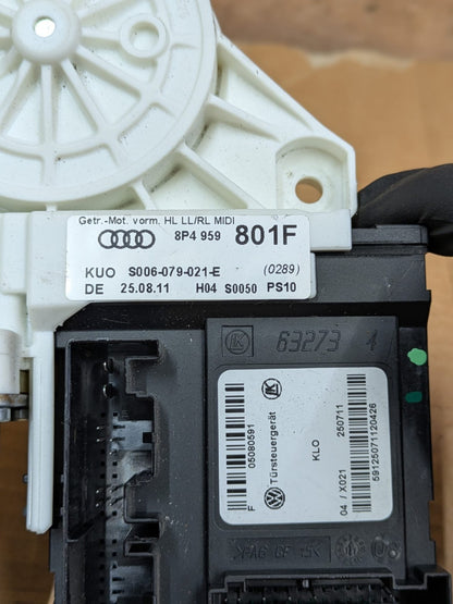 2011 Audi A3 S Line Rear Left Passenger Window Motor | 8P4959801F