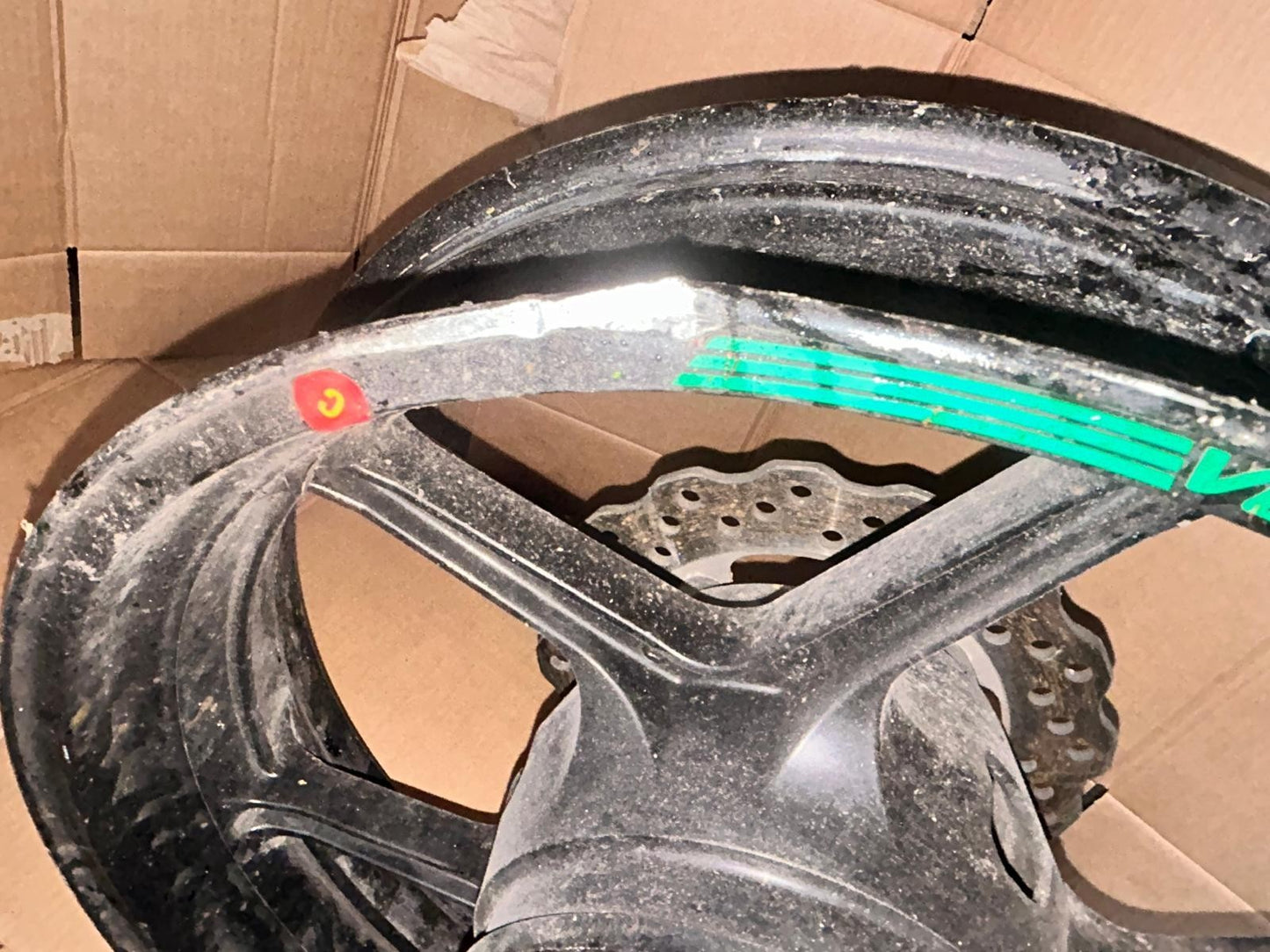 Kawasaki Z1000SX ZX1000 WKF Rear Wheel