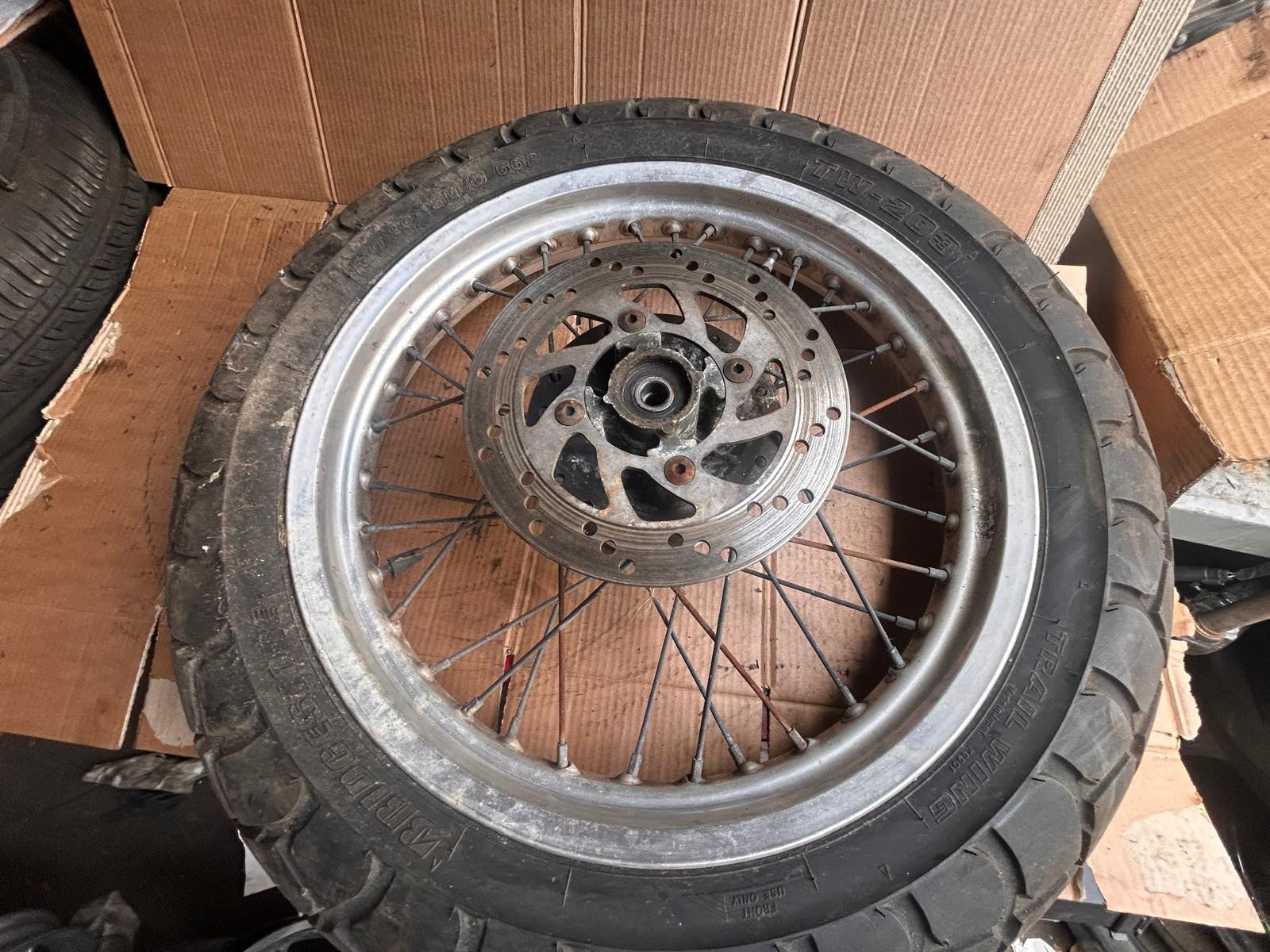 2005 Suzuki RV 125 Front Wheel + Brake Disc