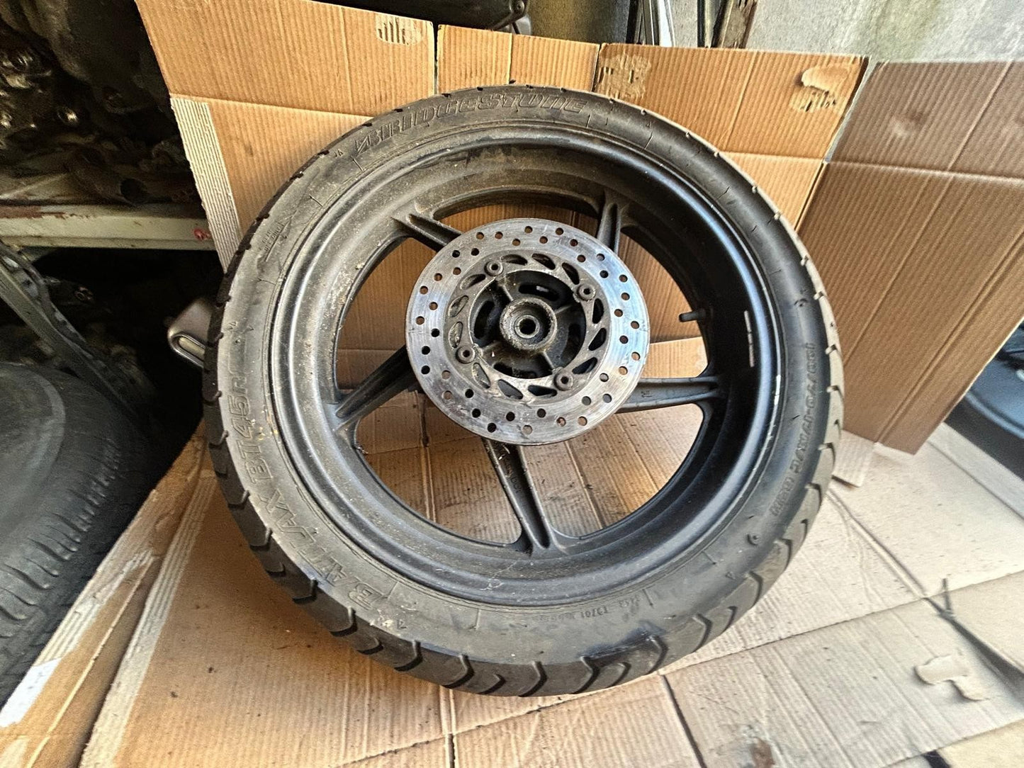 Honda CBF 125 Rear Wheel & Brake Disc