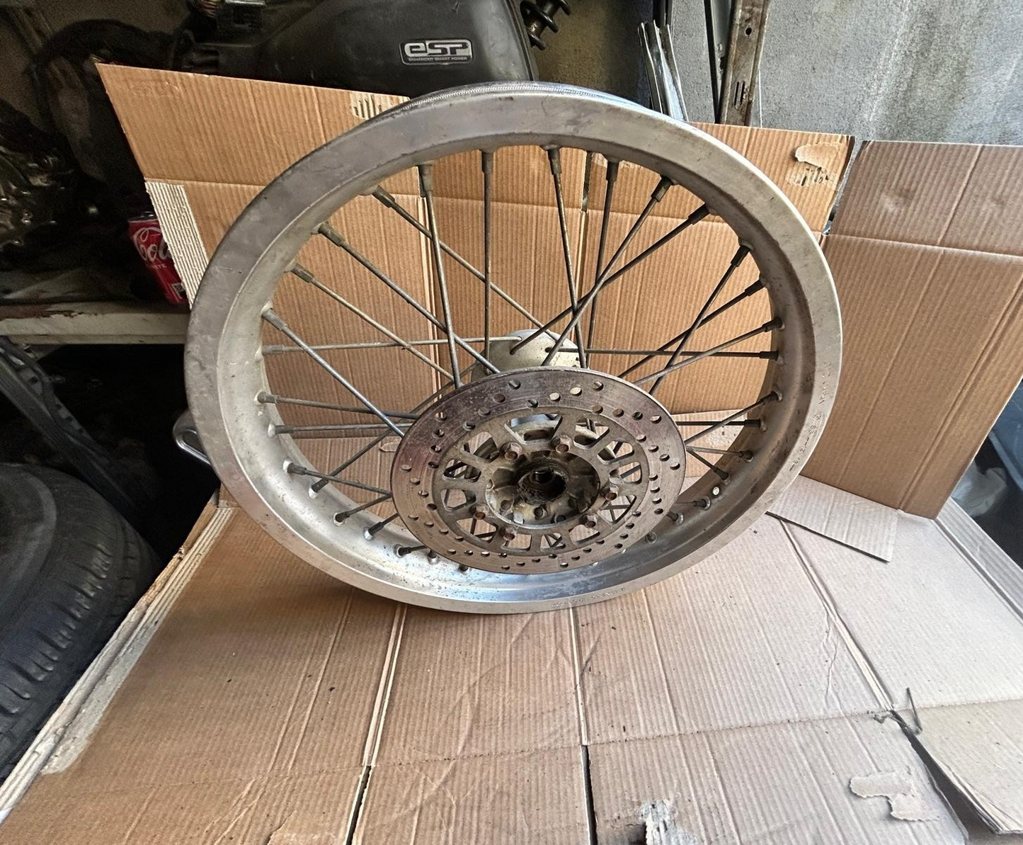 2005 Suzuki RV 125 Front Wheel & Brake Disc