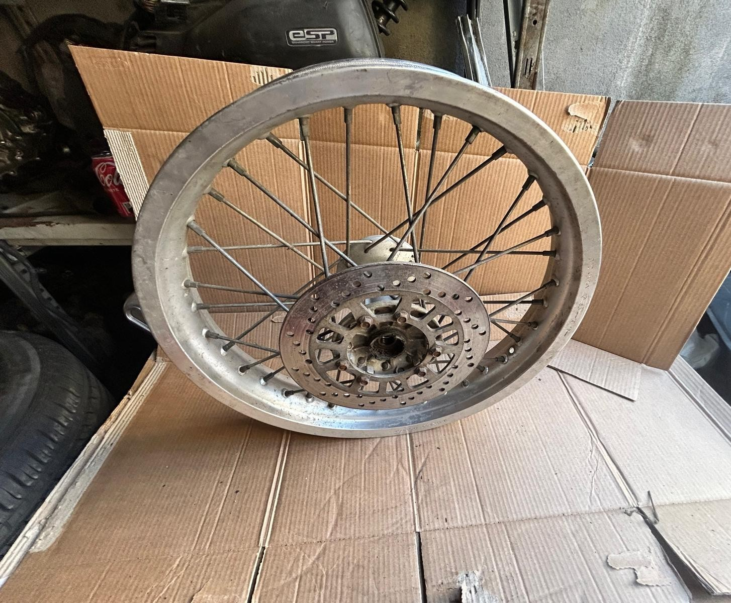 2005 Suzuki RV 125 Front Wheel & Brake Disc