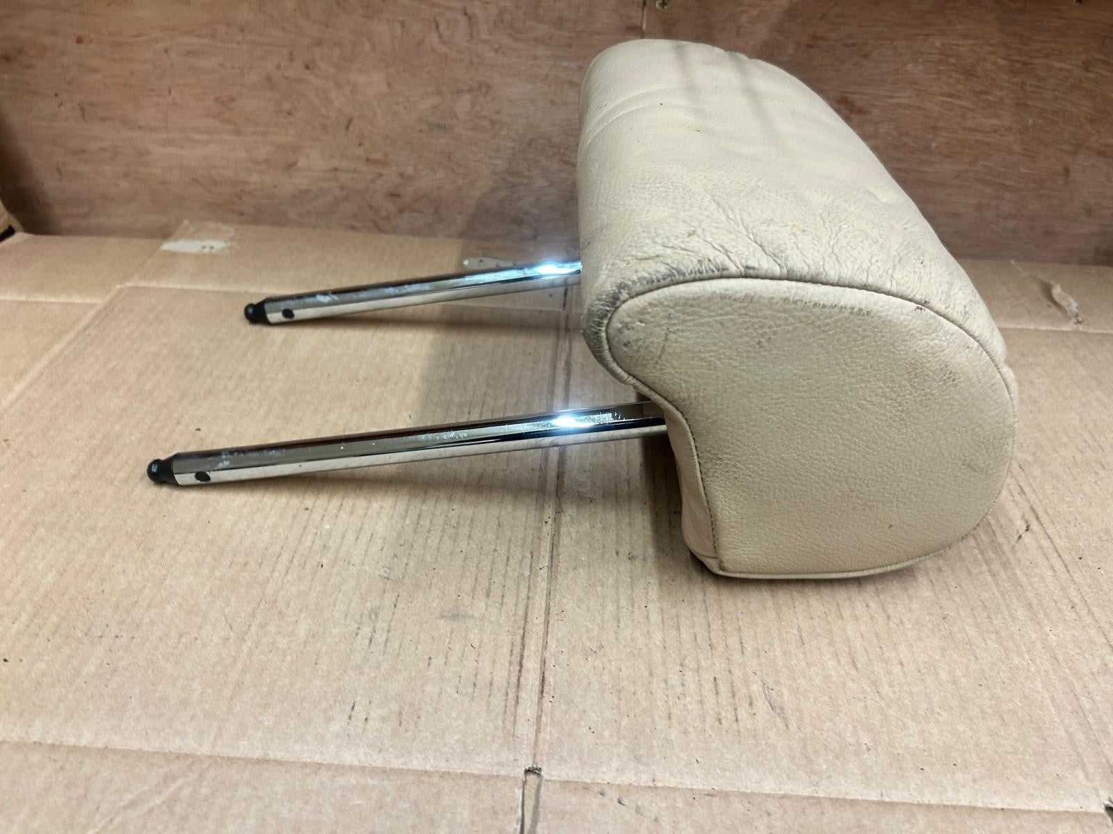 Genuine BMW 7 Series E38 Front Headrest | Sand Beige