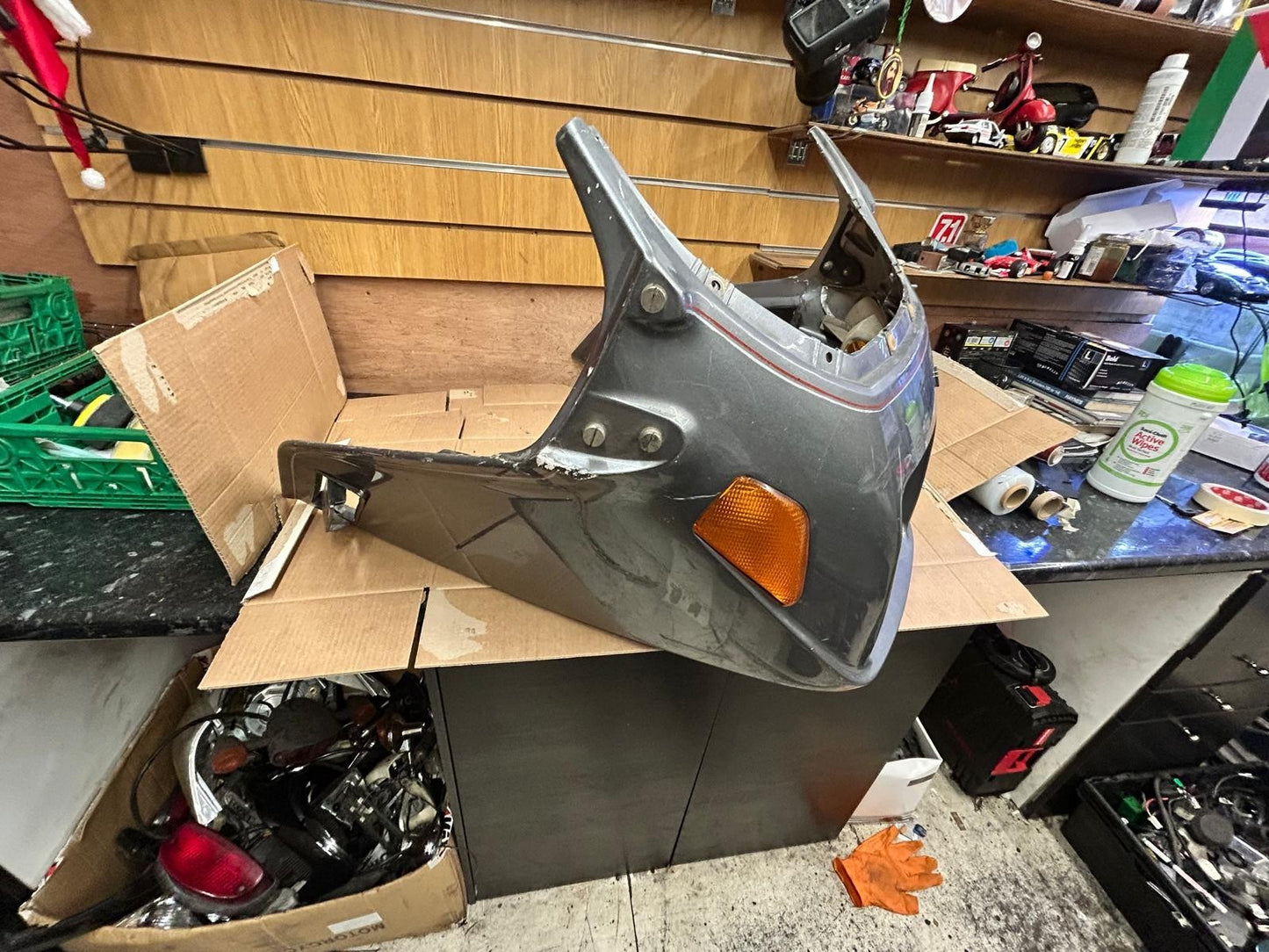 1989 - 1996 BMW K75 Rt 750 Front Nose Headlight Surround Panel | 46631453390