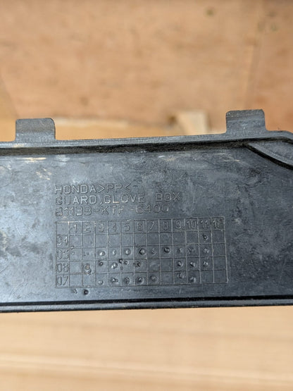 2008 Honda SH 125 Glove Box Guard Panel | 81133-KTF-6400