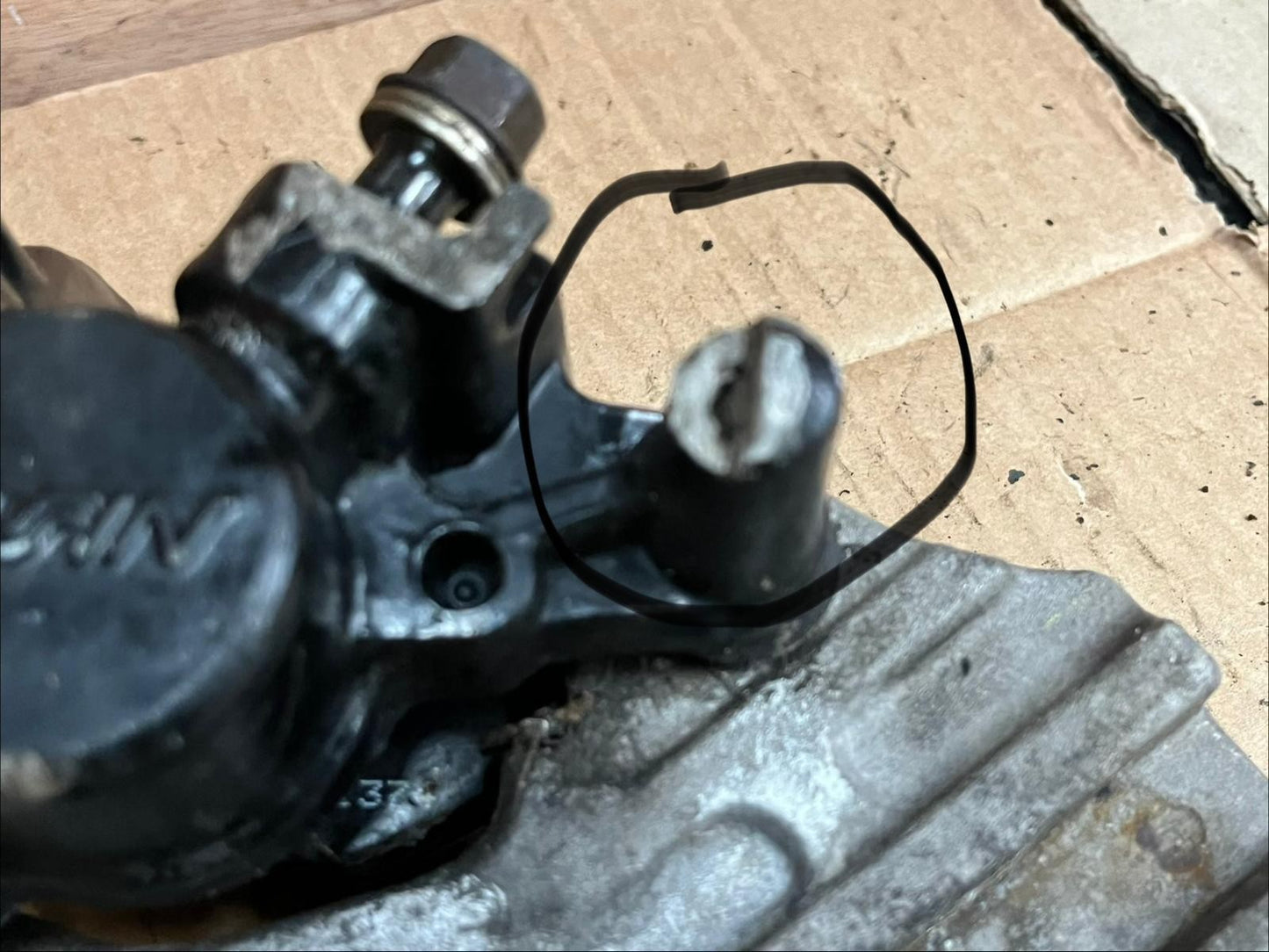 2008 Honda CBR 125 EFI Rear Brake Caliper Assembly