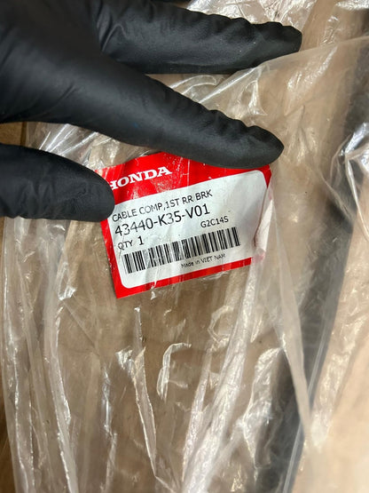 2015 Honda WW 125 PCX 125 Rear Brake First Cable Comp | 43440-K35-V01