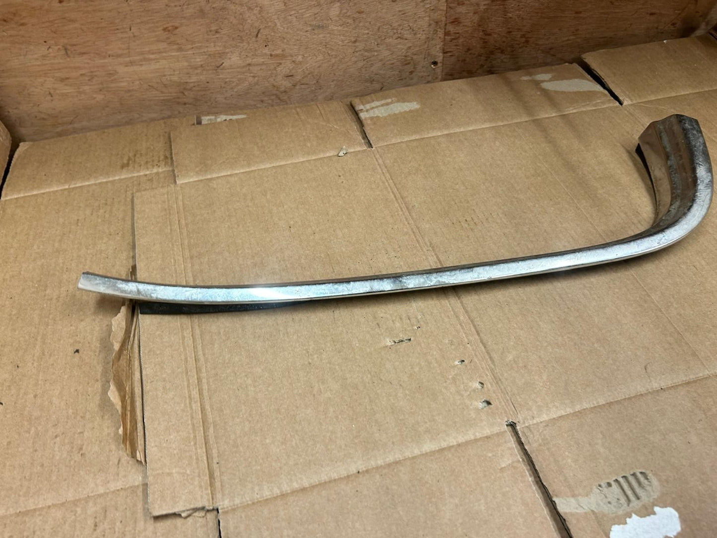 Genuine BMW 7 Series E38 Rear Bumper Cover Trim Chrome