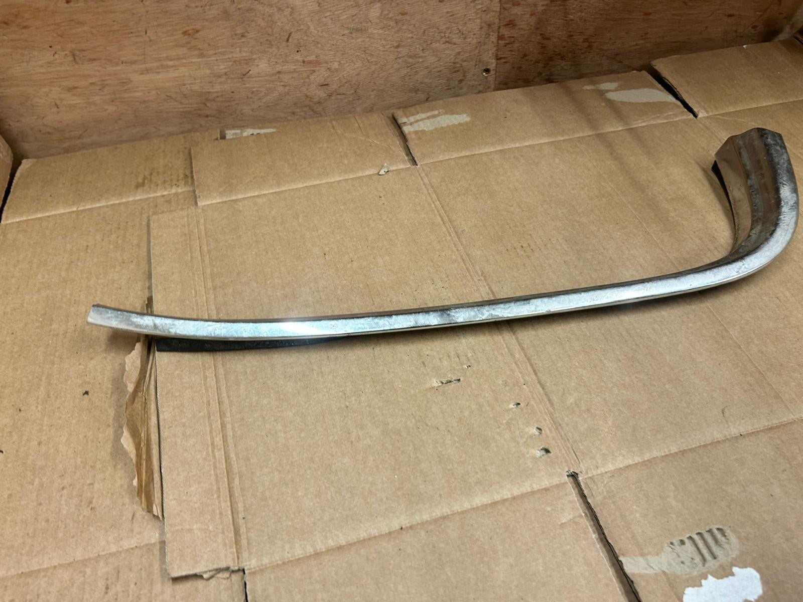 Genuine BMW 7 Series E38 Rear Bumper Cover Trim Chrome