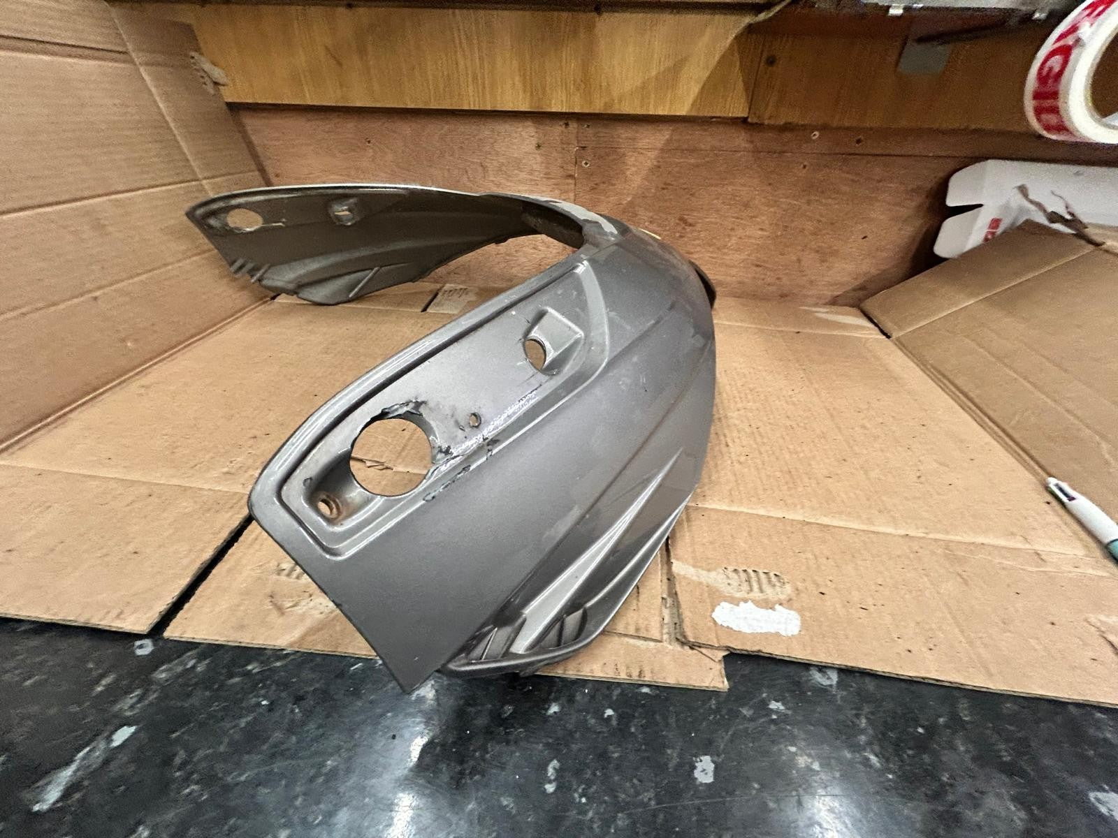 2007 - 2016 Piaggio X Evo 125 250 400 Front Rim Upper Headlight Cowl | 656253