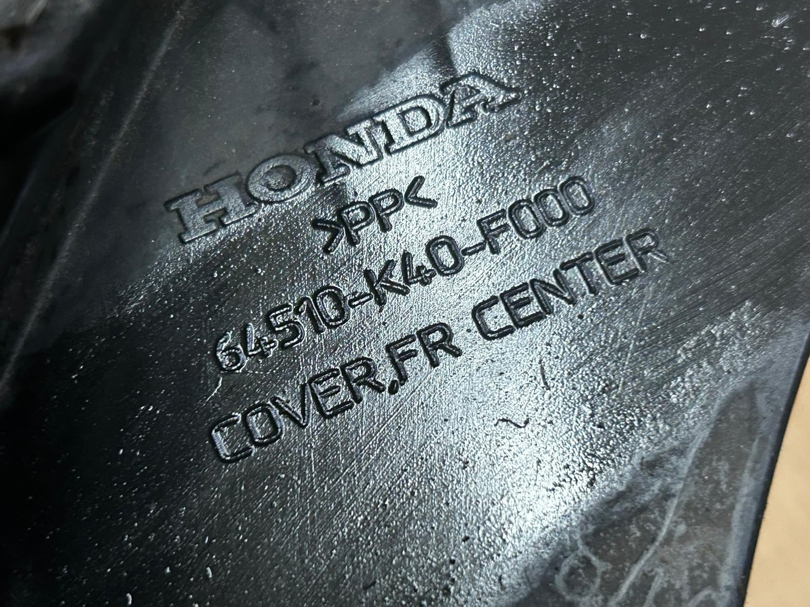 2015 - 2018 Honda Forza NSS 125 Front Center Cover | 64510-K40-F000