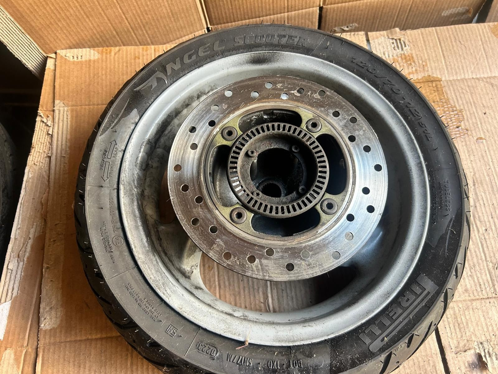 Honda FES 125 S-Wing Rear Wheel + Brake Disc