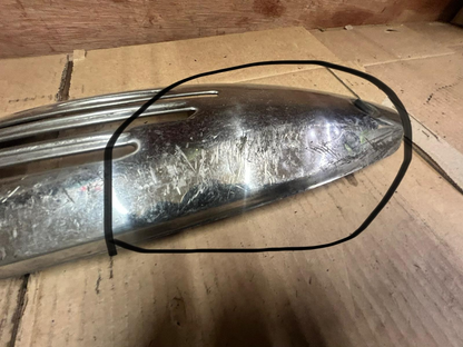 Vespa ET2 ET4 Chrome Exhaust Heat Shield